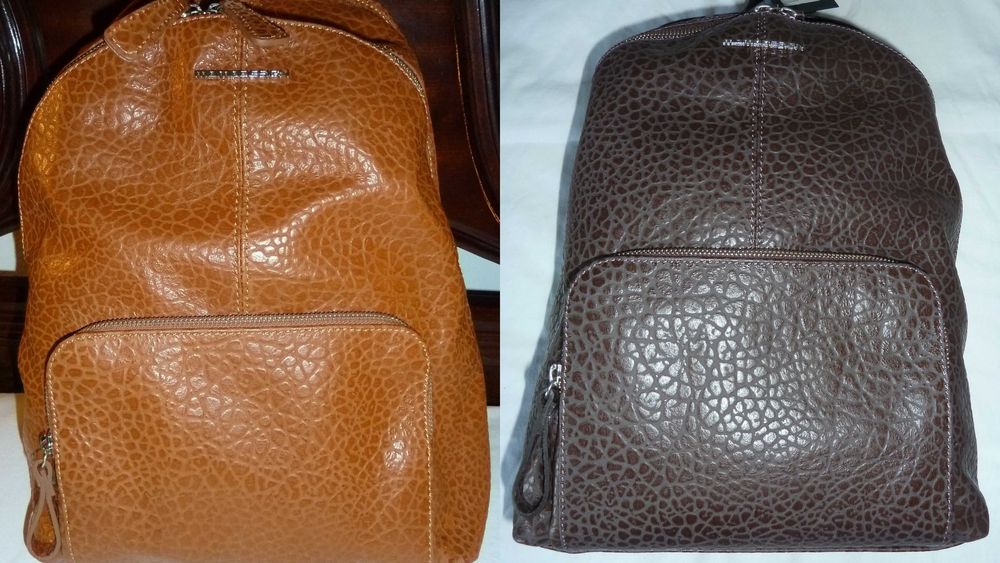 Mochilas italianas novas em pele Momo Design - SALDO