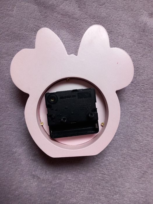 Budzik drewniany Myszka Minnie