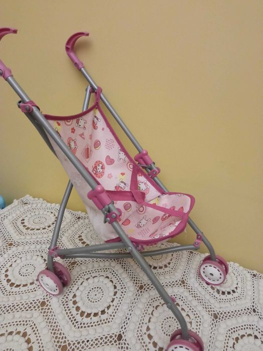 Zestaw dla Małej Opiekunki Lalka Bobas Wózek Spacerówka Nocnik