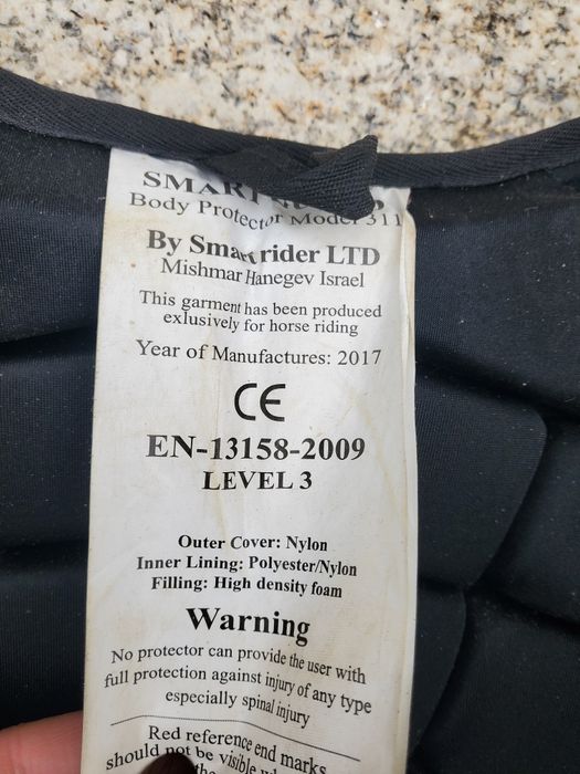 Colete Equitação SMARTRIDER