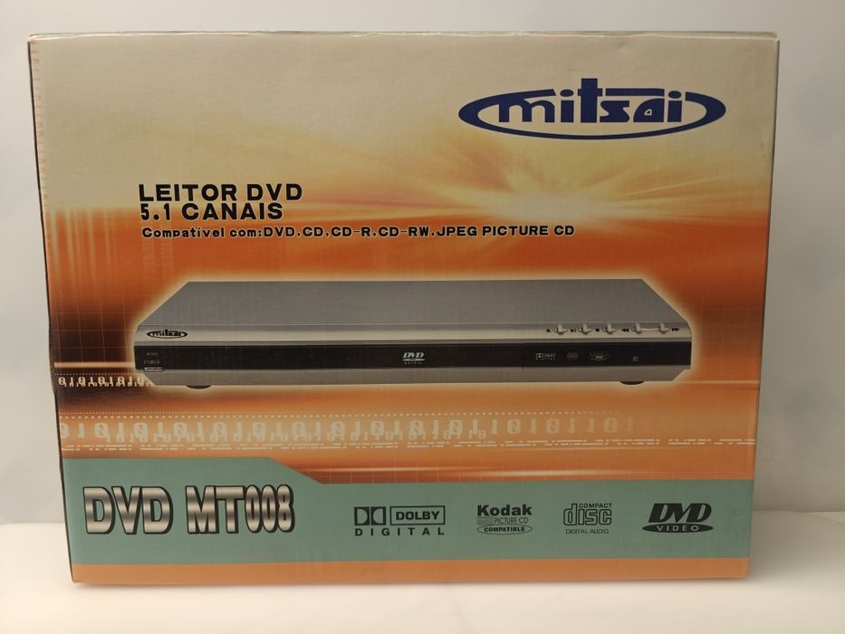 Leitores DVD Mitsai MT008 - NOVOS