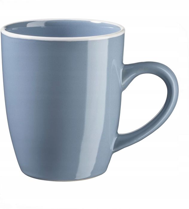 Maser Elissa zestaw kamionkowych kubków do kawy i herbaty 6 szt 380 ml