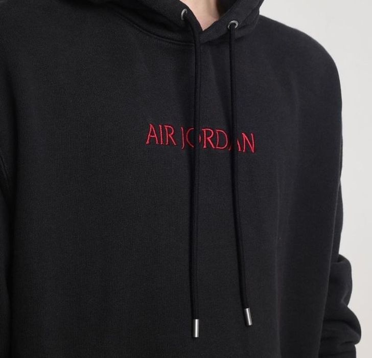 Худі без флісу UNISEX Air Jordan Wordmark Black Dv6463-010