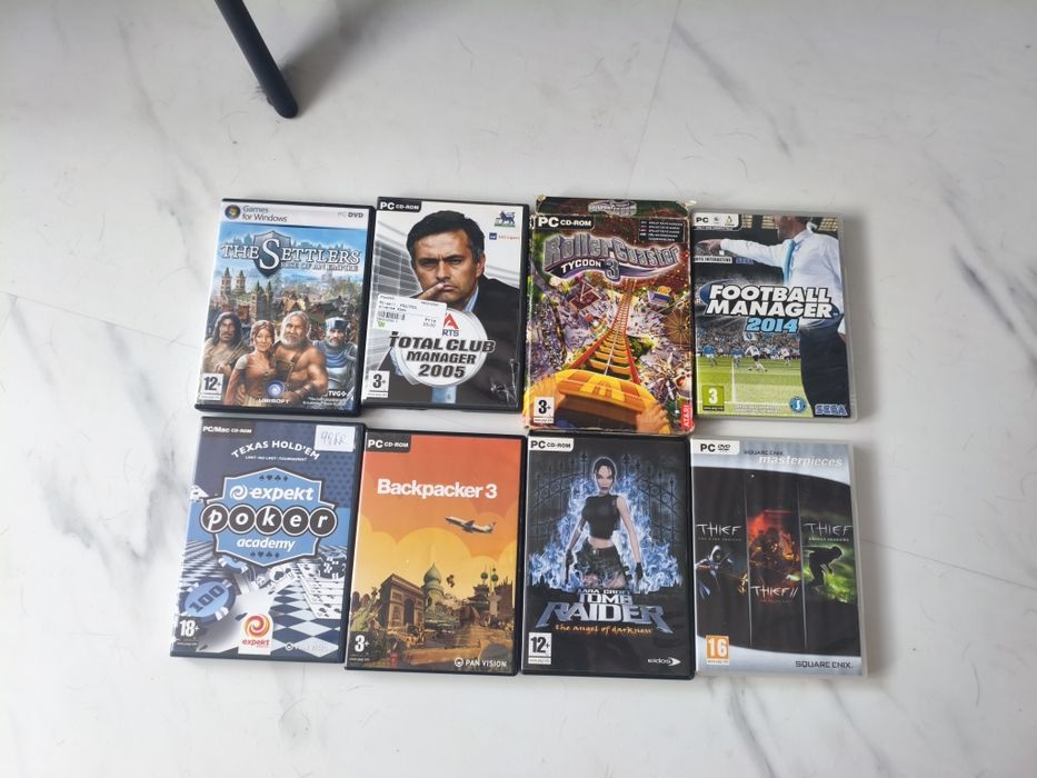 Gry na pc 8szt. Retro