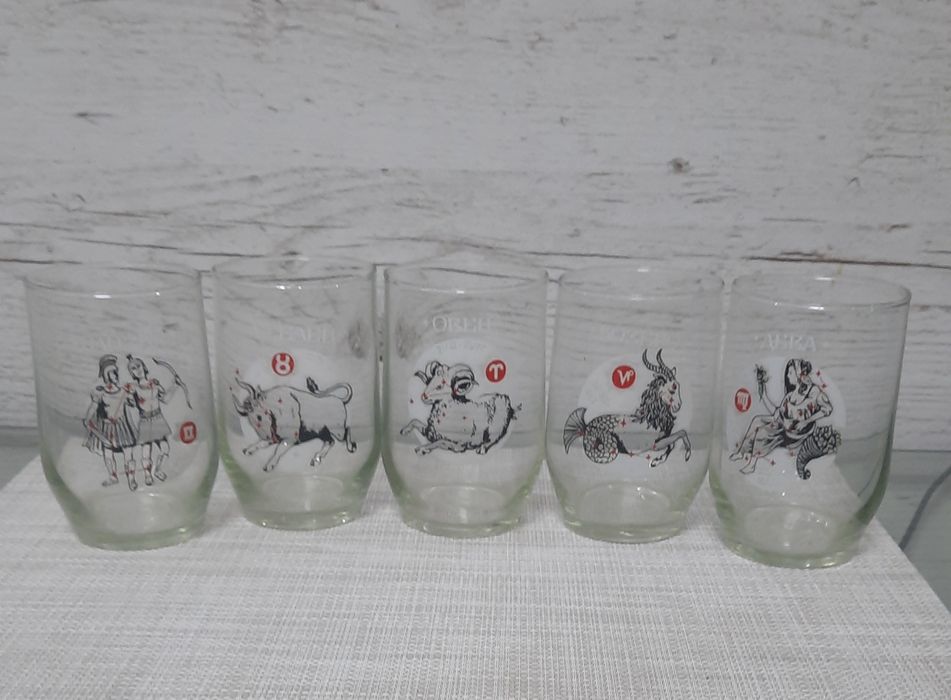 Стеклянные  бокалы в ассортименте