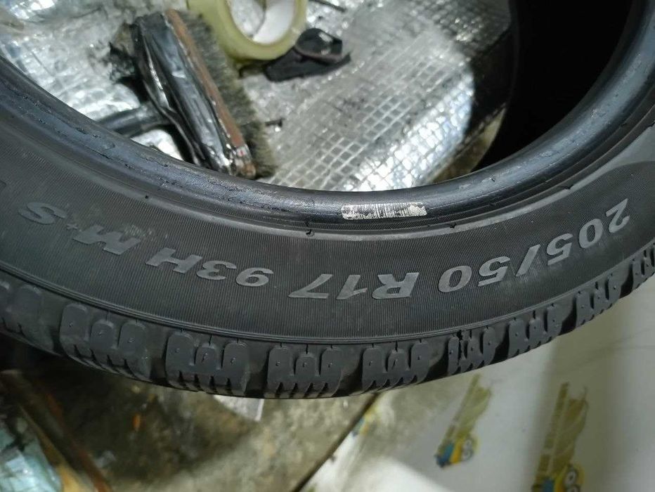 Шини Pirelli 205/50R17. 2шт. Зима 2024р (0018)