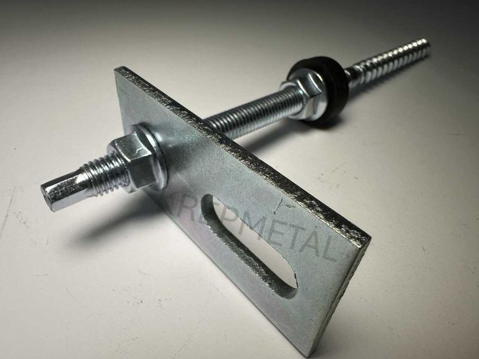 Кронштейн М10х200, для кріплення сонячних панелей оцинкованих систем