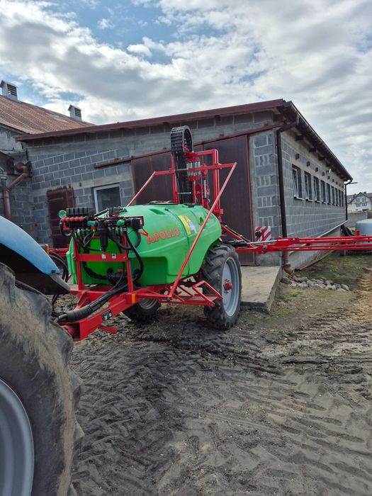 Opryskiwacz krukowiak apollo 1500l 15m phx OKAZJA , brawo 180,hydraulika elektrozawory, sterowanie dawką, jak nowy, gwarancja