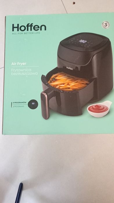 Airfryter hoffen frytkownica 1400w 3,8l nowe w pudełku
