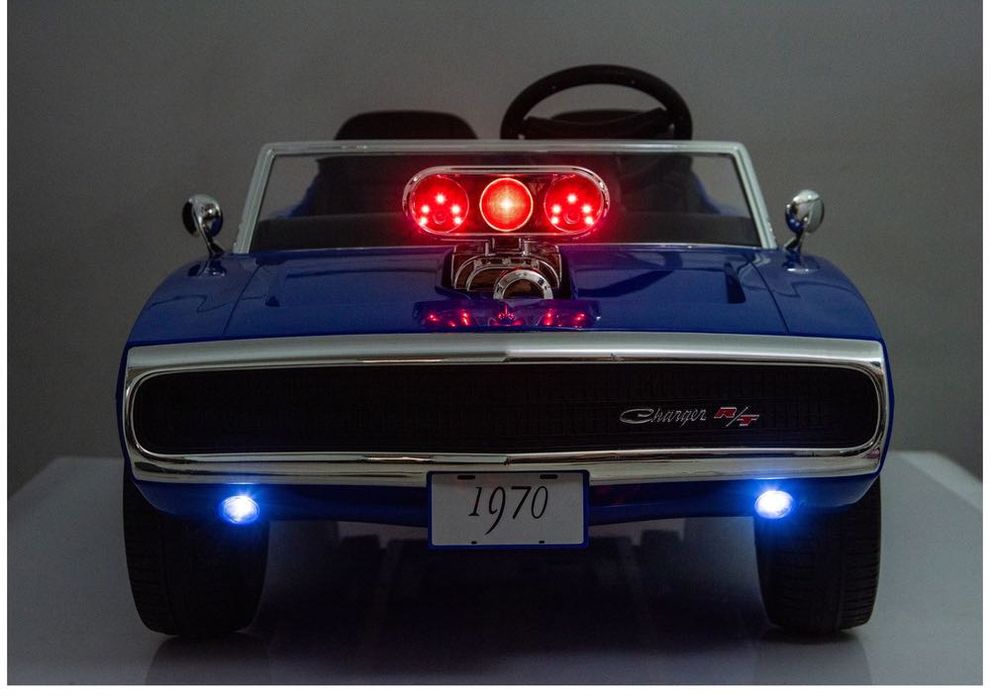 Retro Auto Dodge Charger R/T na Akumulator 400W Samochód Pojazd dla dzieci Autko
