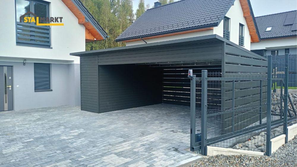 Nowy garaż blaszany 5x6m – producent, montaż GRATIS! Dębica