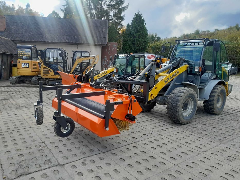 Wynajmę ładowarkę  ładowarka kołowa  wynajem ładowarek zamiatarka pług