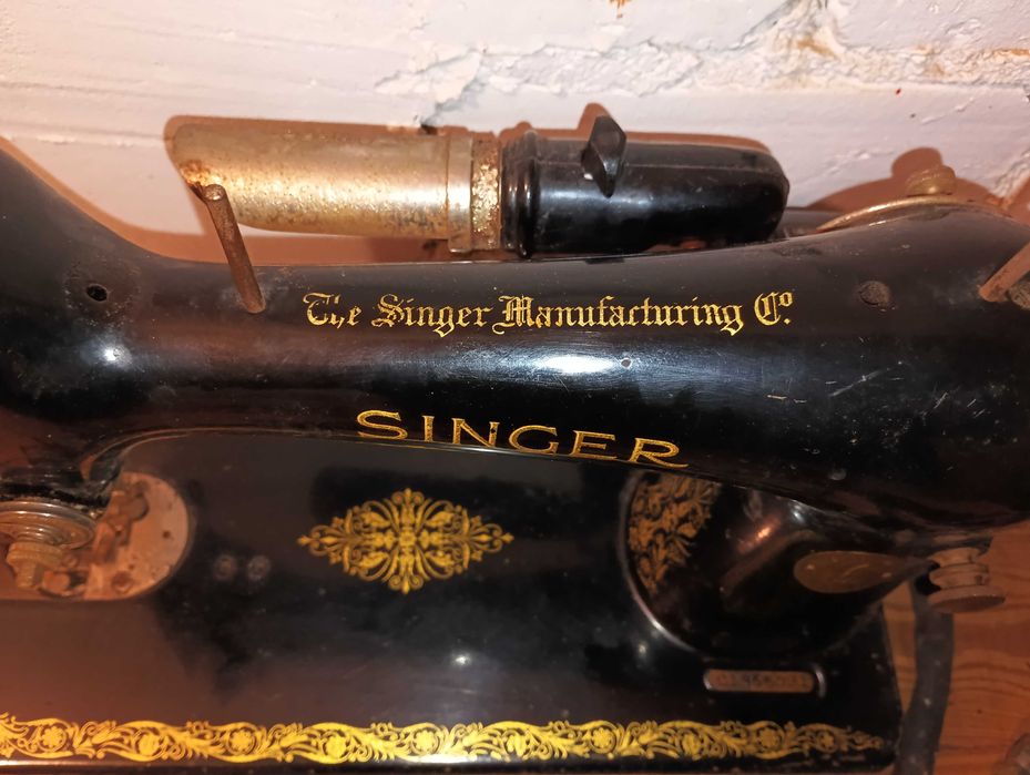 maszyna SINGER + pełen zestaw części napędu elektrycznego