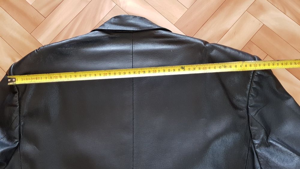Пиджак кожаный 58р
