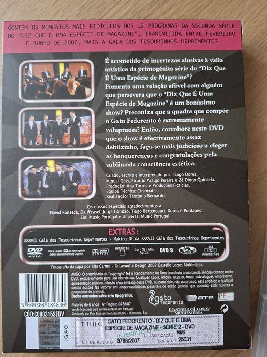 Coleção DVD Diz que é uma espécie de magazine