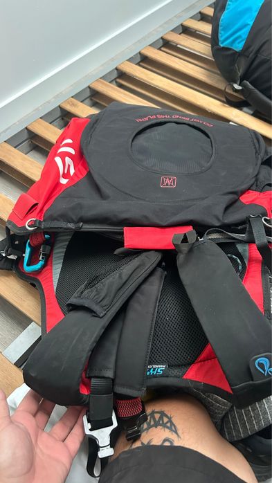 Cadeira (arnes) de parapente