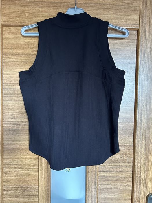 Czarny Top Bluzka Bluzeczka Rozmiar 42 XL
