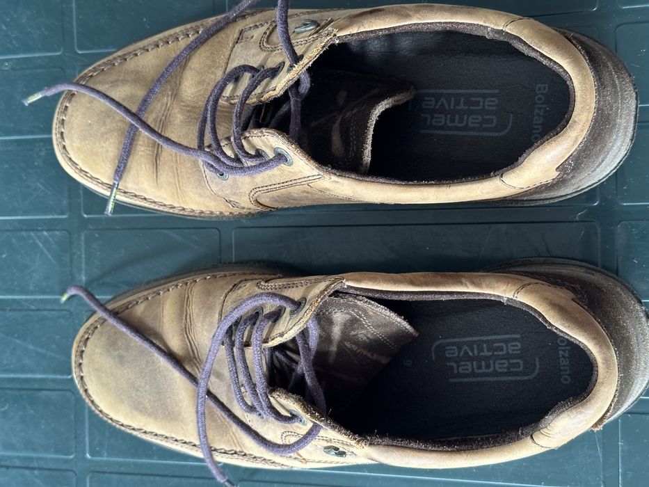 Sapatos em pele homem “Camel”