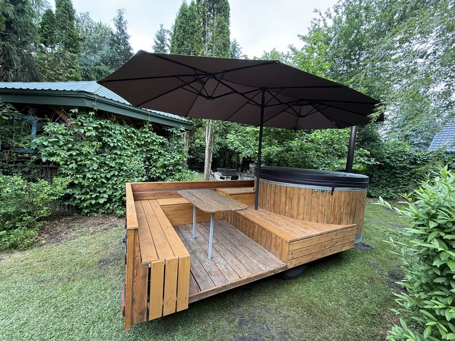 Mobilna Balia do wynajęcia / relaks na kółkach moblina sauna