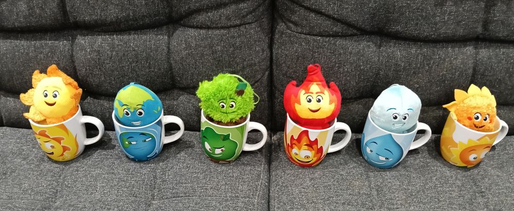 GUARDIÕES DA TERRA peluches e canecas LIDL