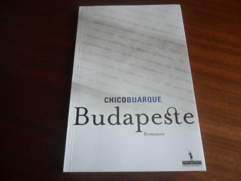 "BUDAPESTE" de Chico Buarque - 1ª Edição de 2004