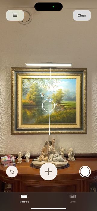 Quadro decorativo pintado à mão