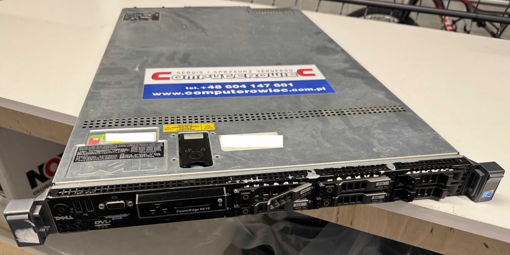 Serwer Dell PowerEdge R610, 2x Xeon L5520 2,27GHz