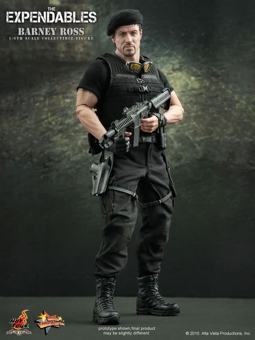 Фигурка 1/6 hot toys mms 138 THE EXPENDABLES BARNEY ROSS