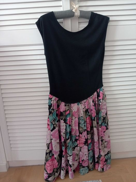Item dressing sukienka kwiaty 42 40 vintage