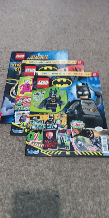 Czasopisma Lego spider-man avengers city star wars dreamzzz ninjago