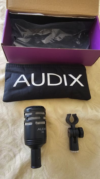 Audix D6 Drum Kick Microphone