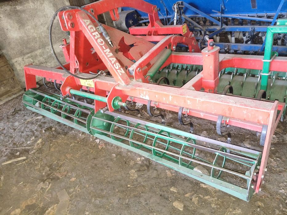 Agregat Uprawowo Siewny i Siewnik Agro Masz 3 metry hydropak