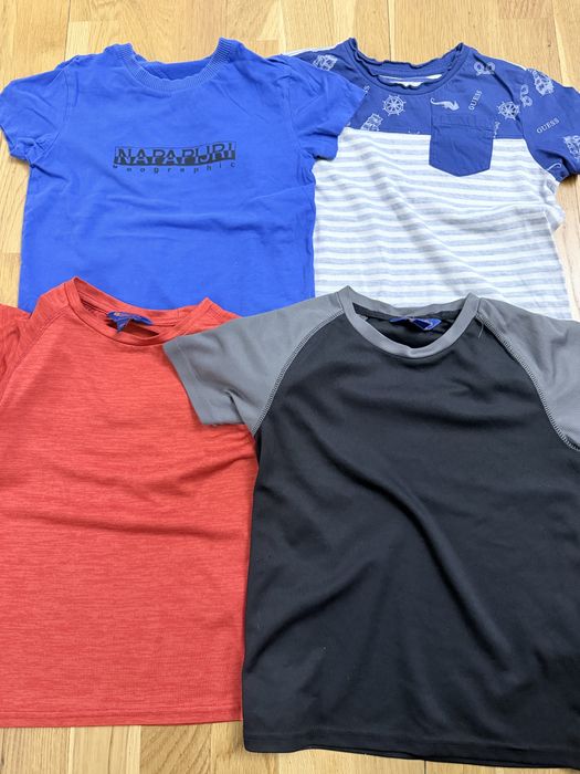 Paka koszulek dla chłopca Jordan, Ralph, Guess 128 cm