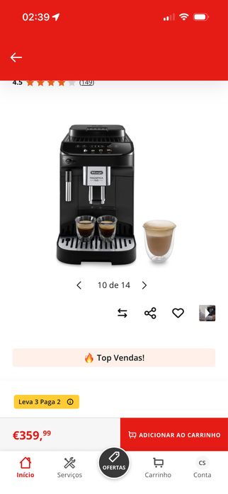 Maquina cafe em graos