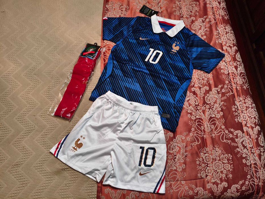 Camisola Criança Mbappe Equipamento França | NOVO Mundial 2026