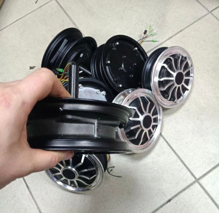 Мотор-колеса 6.5–10.5 дюймов 200–1500Вт Ninebot новые и б/у