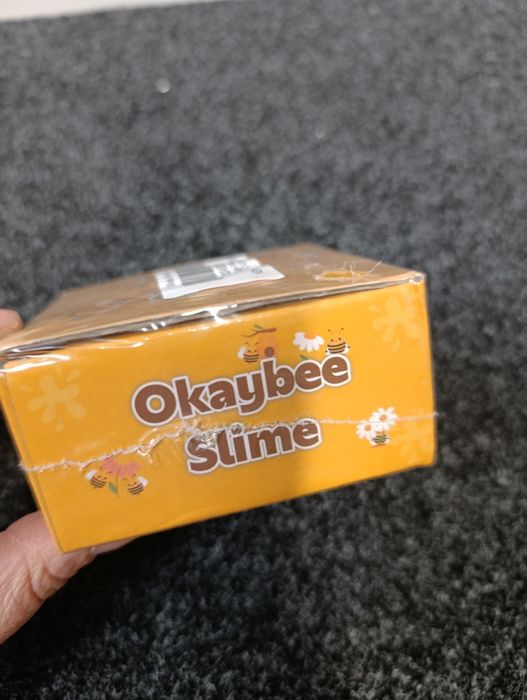 Zestaw Okaybee Slime – Dino Eggs (Biały)