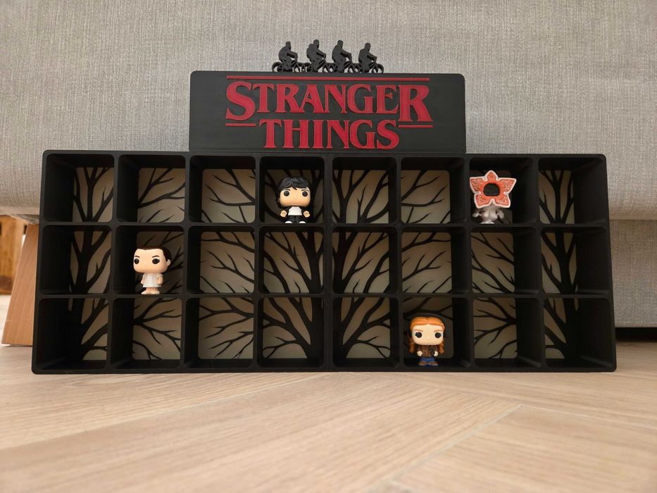 Półka na figurki Kinder Joy - Stranger Things