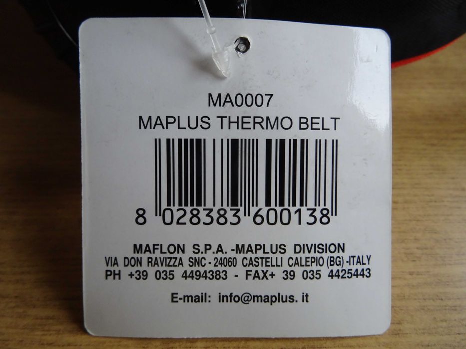 Pas biodrowy nerka do napoi pojemność 1L Thermo Belt Maplus