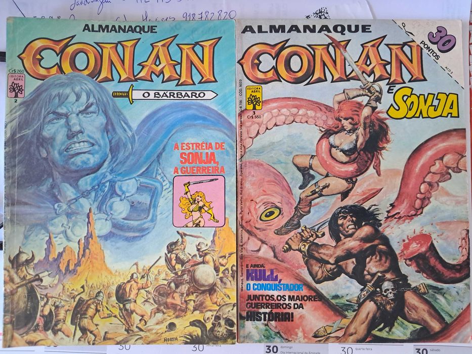 Conan, o bárbaro, Bd's Marvel