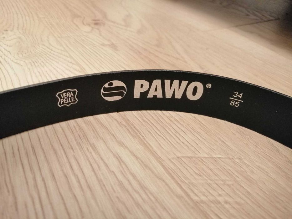 Skórzany pasek PAWO – Skóra Naturalna – Rozmiar 85