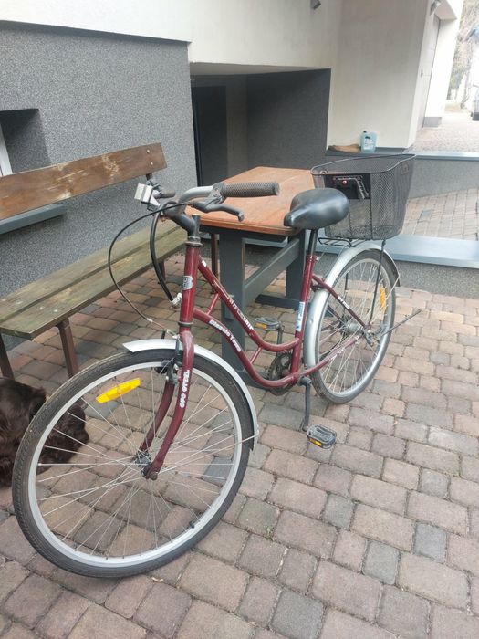 Używany rower w dobrym stanie.