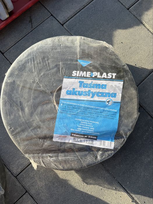 Taśma akustyczna Simeplast 70 mm x 30 m