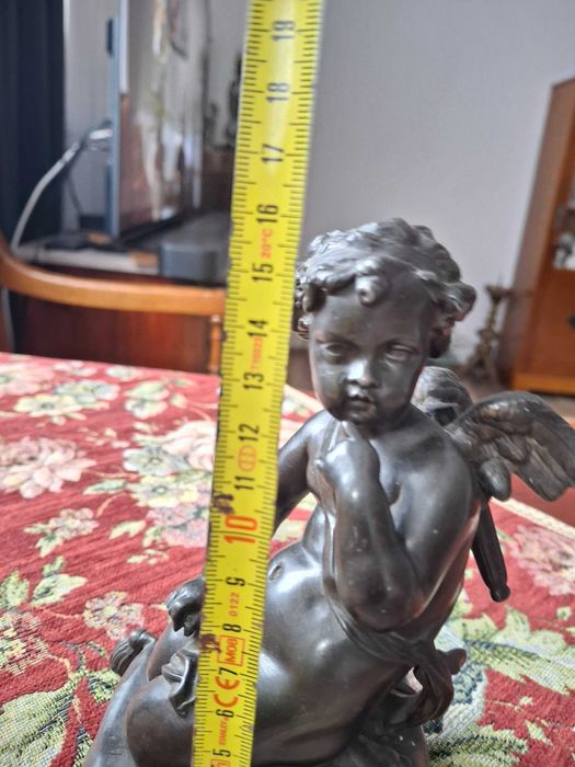 figurka XIX wiek putto
