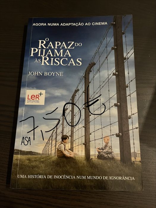 O Rapaz do Pijama às Riscas - Livro