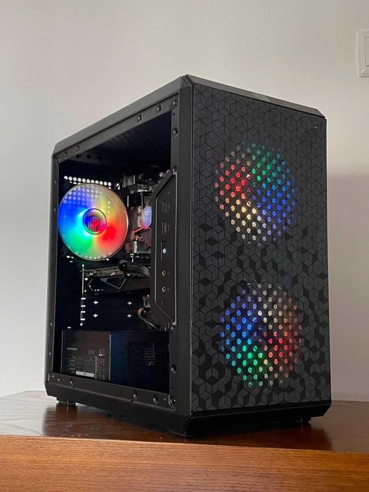 Computador Gaming RGB - Intel i3 + RX 570 8GB + 16GB RAM
