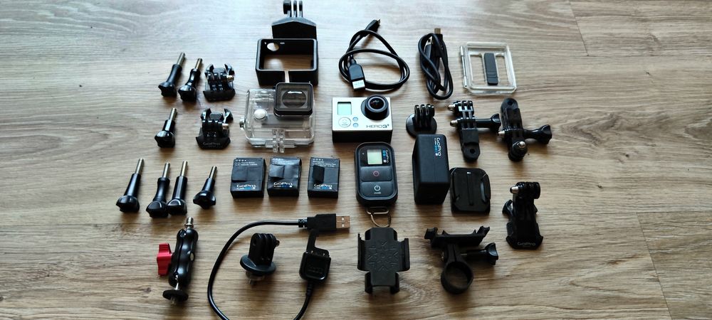 Zestaw kamera GoPro hero 3+ Black edition
