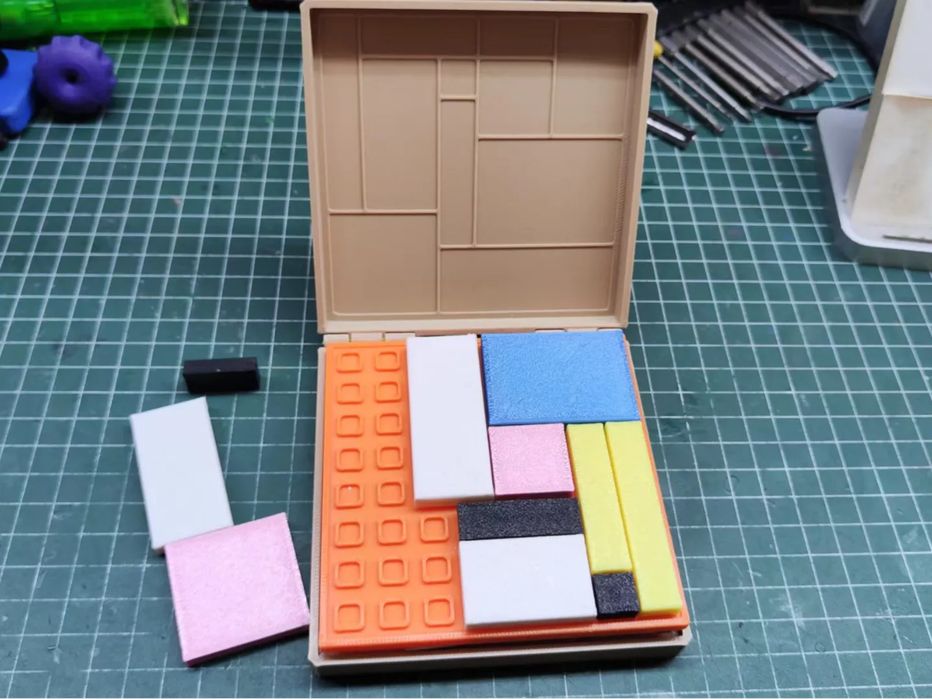 Puzzle Lógico Mondrian para Todas as Idades