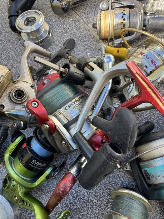 Carretes de pesca lote