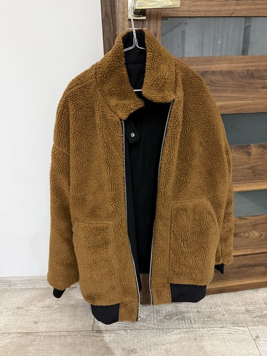 Calvin klein jeans reversible dwustronna kurtka bomber czarna